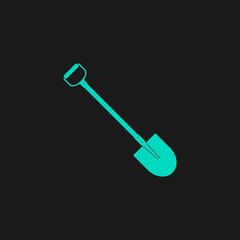 Shovel - Vector icon