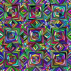 Luminous Arabic Style Repeatable Background