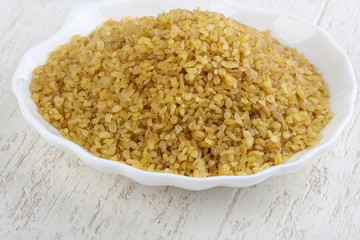 Raw bulgur