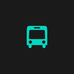 Bus flat icon