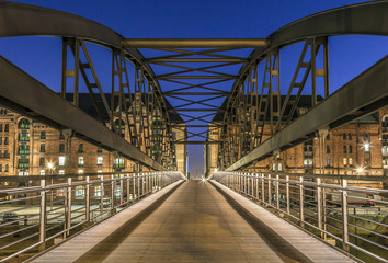 Hamburg Speicherstadt Bridge
