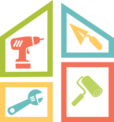 icône bricolage et travaux