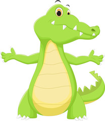 cute crocodile cartoon