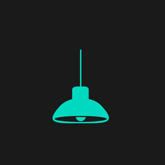 ceiling lamp. Vector.