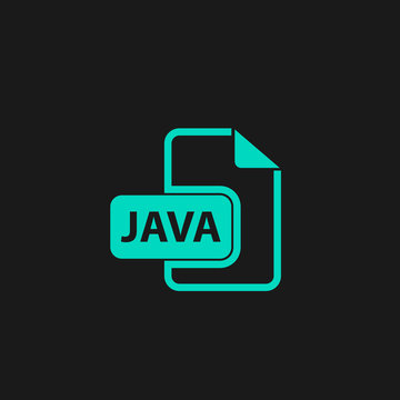 Java development file format flat icon
