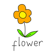 Illustration of a flower