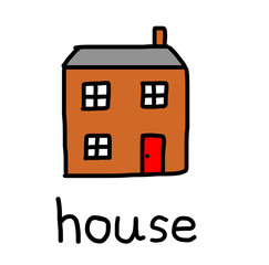 Illustration of a house