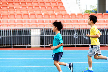 Obraz premium Child running