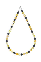Naklejka premium beads from natural stones isolated