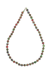 beads from natural stones isolated