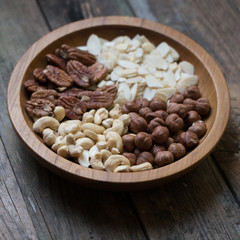 mix of 4 different nuts