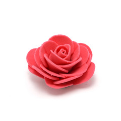Artificial flower isolated on white