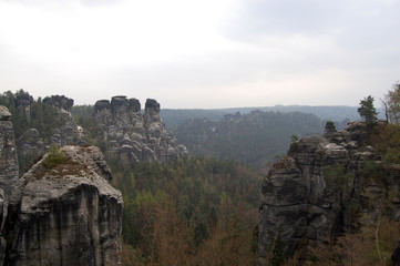 Saxon Switzerland (Bastei), Germany