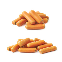 Orange glaze licorice stick candy