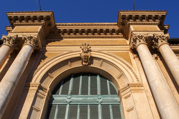 Livorno,il mercato coperto.