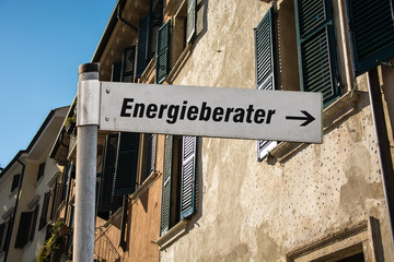 Schild 87 - Energieberater