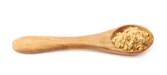 Spoon full of ginger powder
