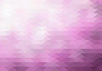Abstract pink triangle background