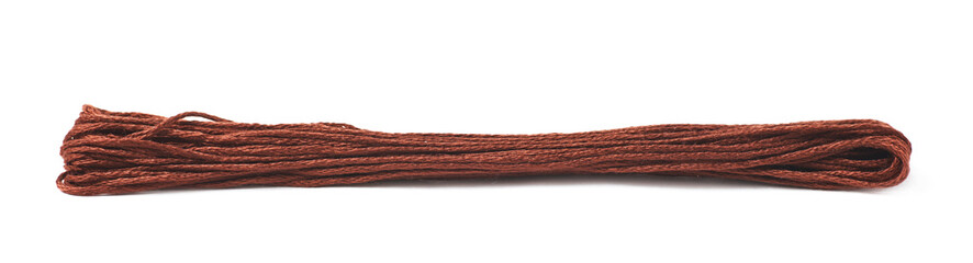 Embroidery thread yarn isolated