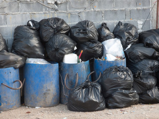 trash waste thailand photo