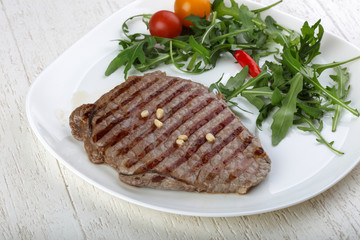 Grilled beaf steak