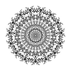Mandala Line Template