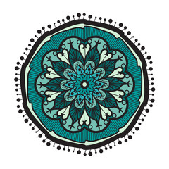 Mandala Line Template
