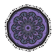 Mandala Line Template