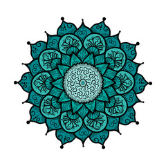 Mandala Line Template