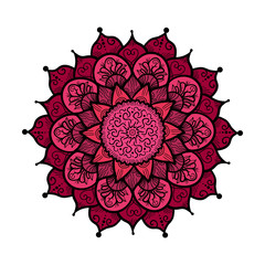 Mandala Line Template