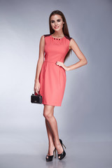 Beauty sexy dress clothing makeup fashion style woman