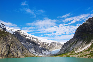 Fototapeta na wymiar Nigardsbreen glacier