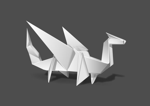 Origami Drache