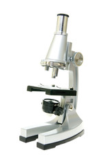 Medical microscope isolated on the white