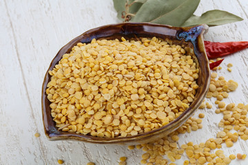 Yellow lentils