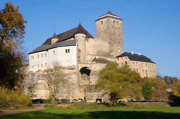 Fototapeta na wymiar Castle Kost in Bohemia Paradise, Czech republic