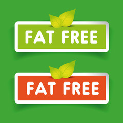 Fat free label vector set