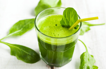 Spinach juice