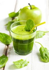 Spinach juice