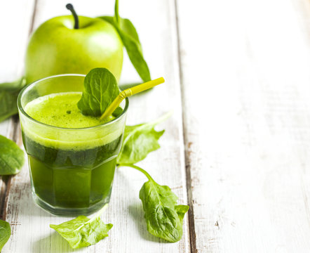 Spinach juice