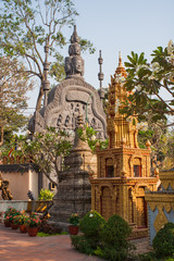 Fototapeta premium Buddhist temple in Cambodia.