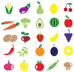 Fruits and vegetables