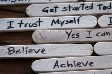 positive thoughts for self esteem building © wollertz