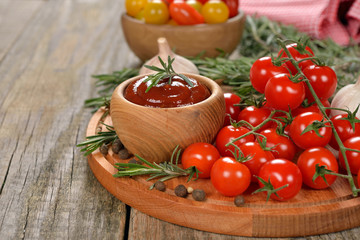 Tomato sauce with spices