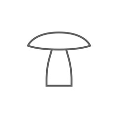 Mushroom line icon.