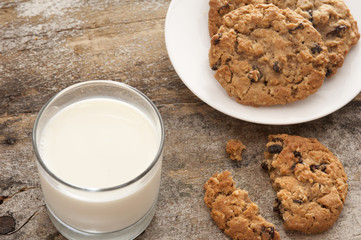 Milk and cookies