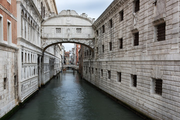 Obraz premium Seufzerbrücke in Venedig