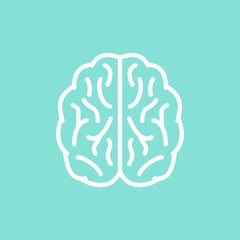 Brain -  vector icon.