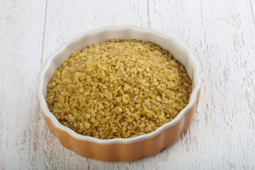 Raw bulgur