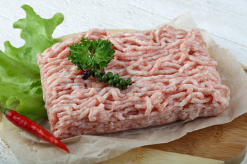 Raw minced meat